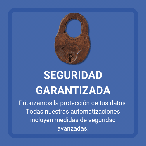 seguridad garantizada