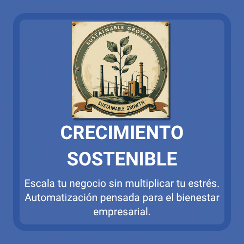 crecimiento sostenible